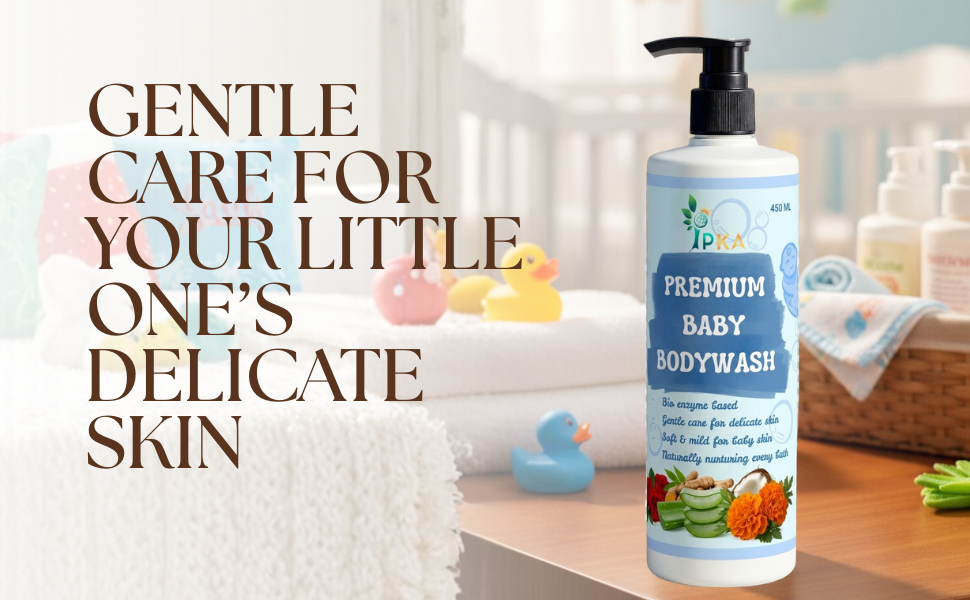 NATURAL AND HERBAL BABY BODYWASH