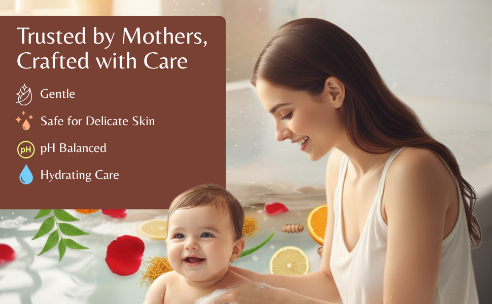 NATURAL AND HERBAL BABY BODYWASH