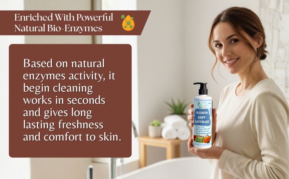 NATURAL AND HERBAL BABY BODYWASH