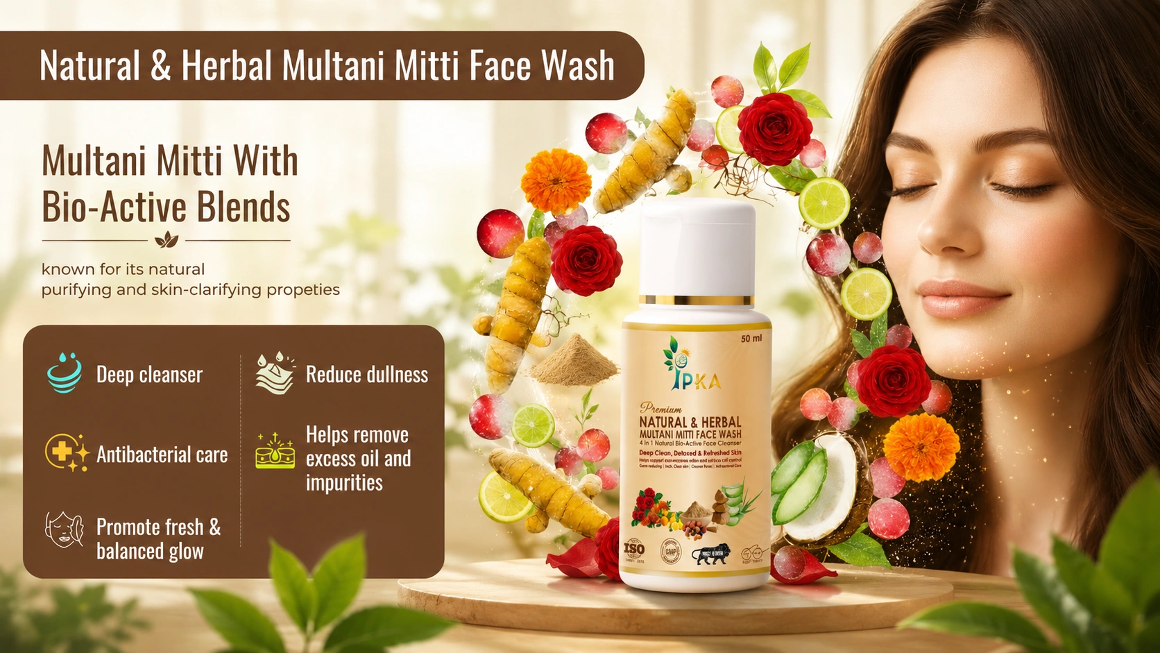 MULTANI MITTI FACE WASH