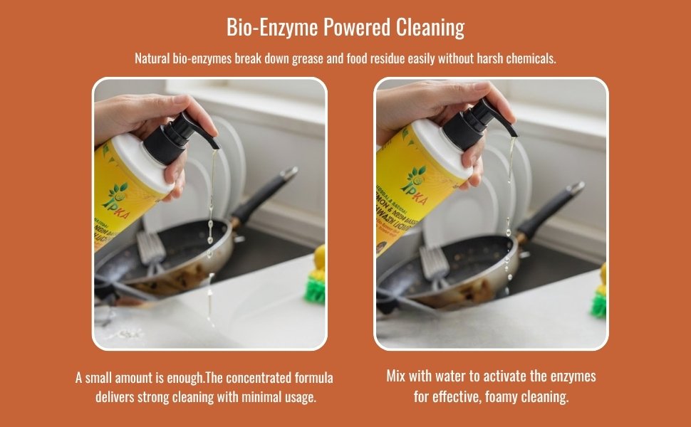 Lemon & Neem Based Dishwash Liquid