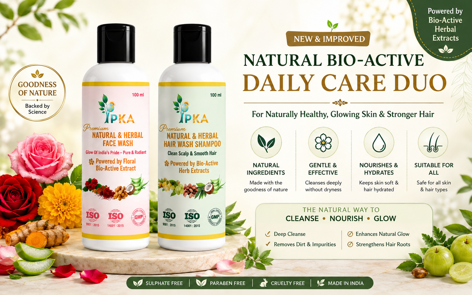 Natural Bio-Active Daily Care Duo