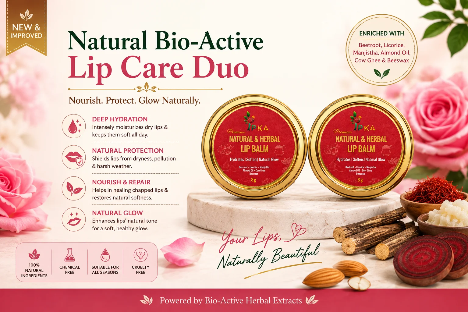 Natural Bio-Active Lip Care Duo