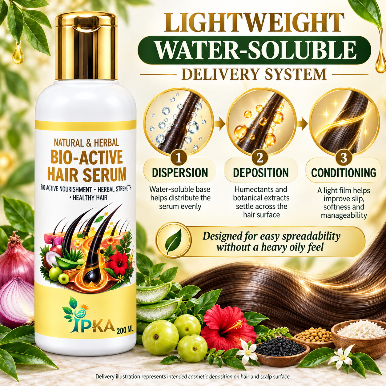 Natural & Herbal Bio-Active Hair Serum