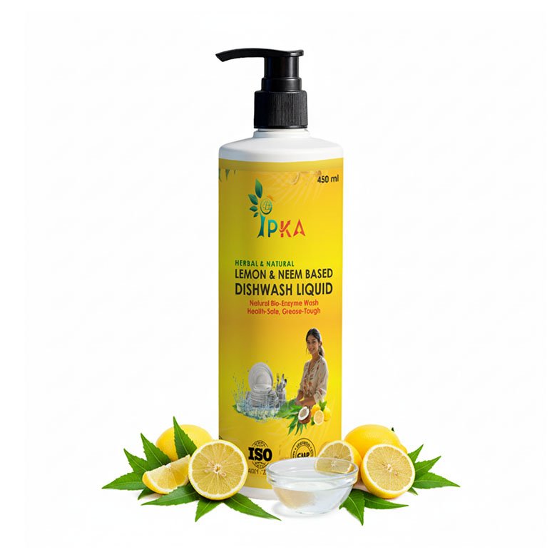 Lemon & Neem Based Dishwash Liquid