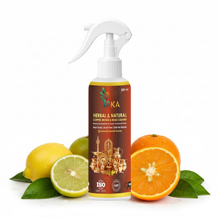 NATURAL AND HERBAL COPPER & BRASS CLEANER