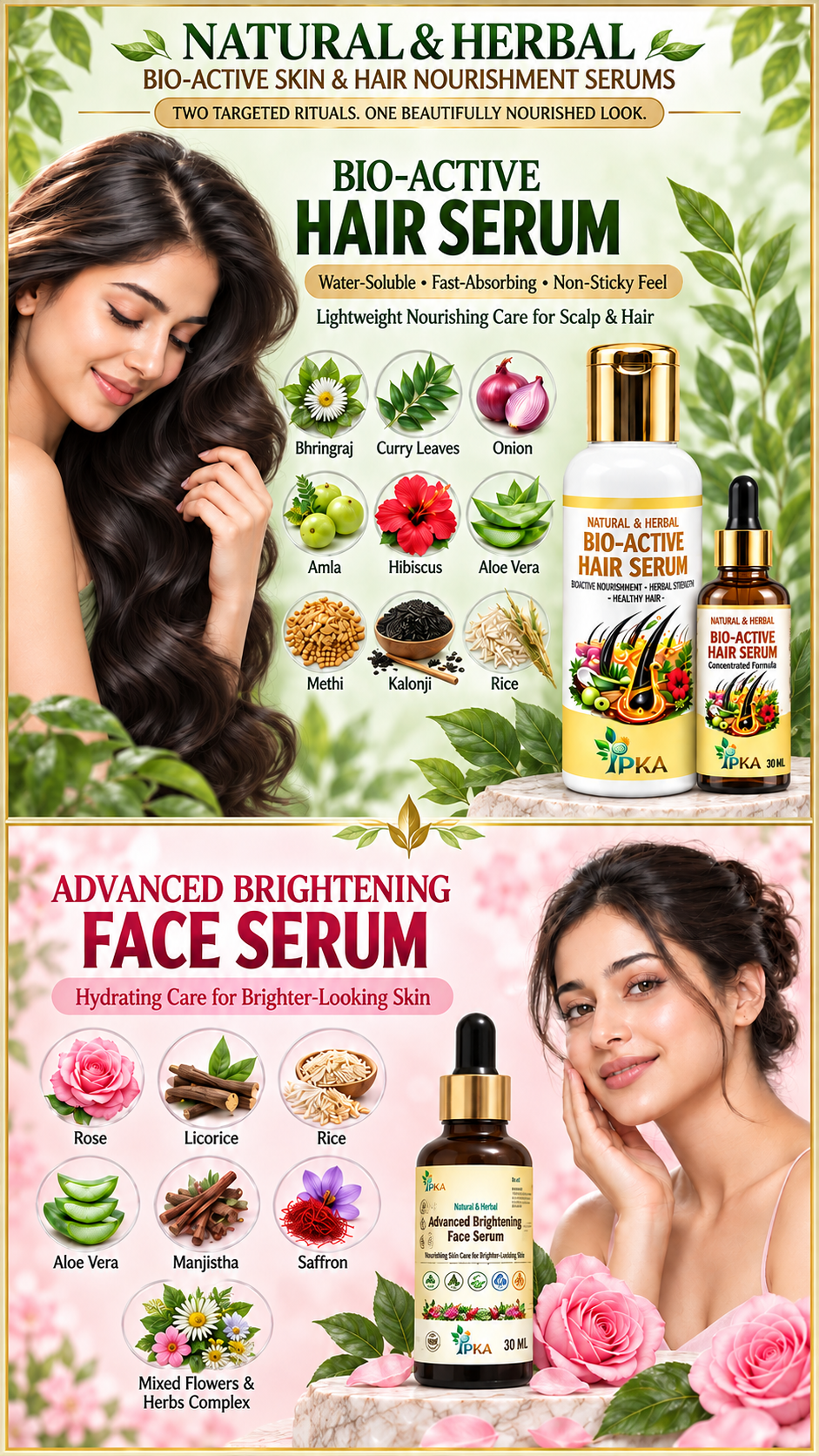HAIR AND FACE SERUM